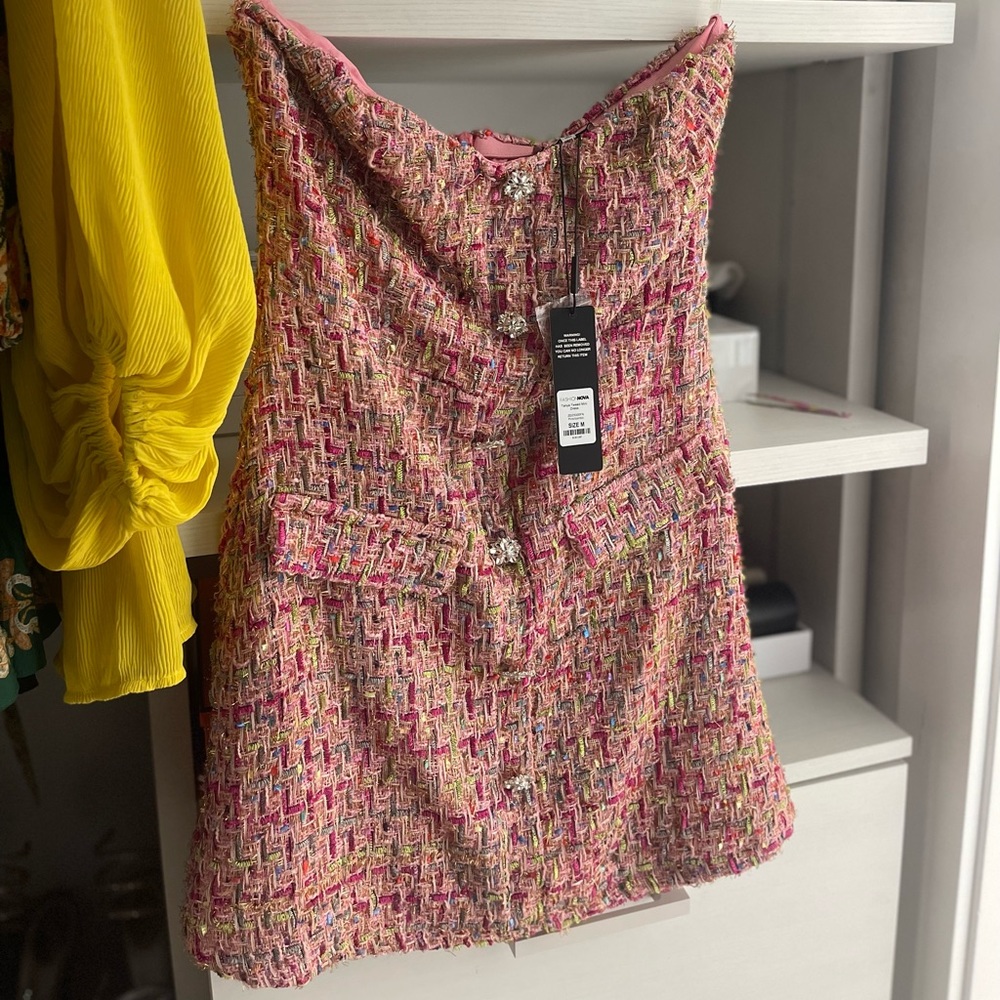 ✅SOLD✅Tweed Mini Dress! Get the Chanel look for less